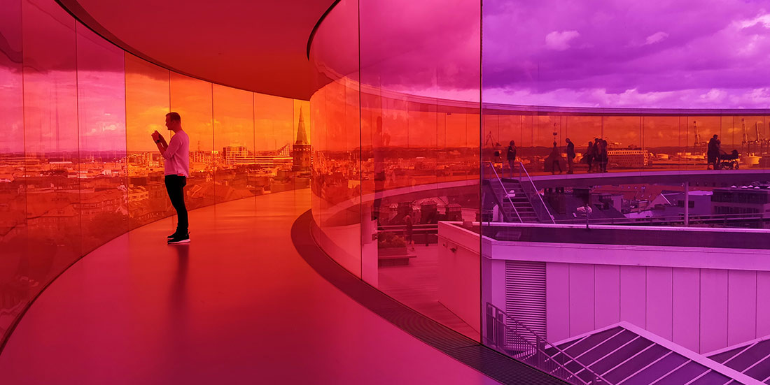 Olafur Eliasson - Your Rainbow Panorama - Interieur