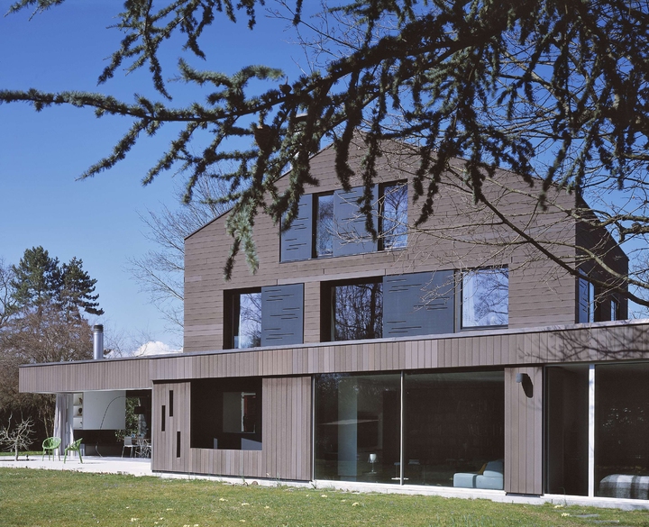 Jean-Michel Landecy-Architecte-Villa Westland-Façade - Marquise - photo 3