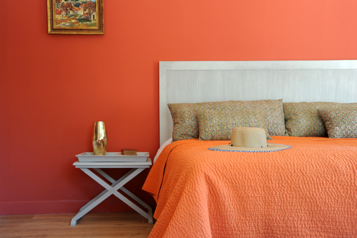 Nathalie Vingot-Mei-Architecte d'intérieur - Décorateur-Un château varois-Chambre - photo 4