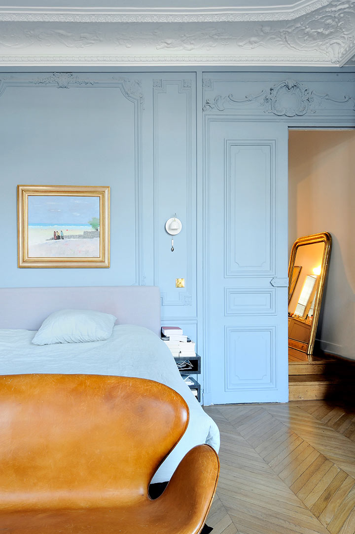 Argile-Peintures-Argile peinture pour un appartement parisien-Chambre - photo 1