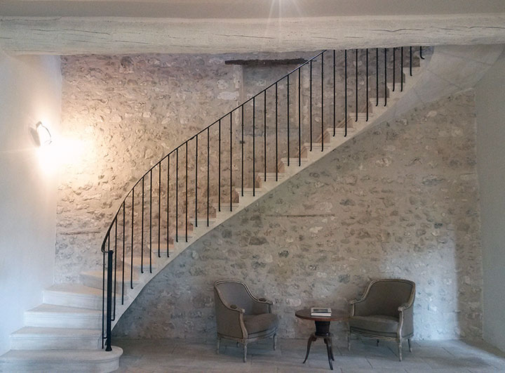 Atelier Feraud-Ferronnier-Rampes d'escalier-Salle de Sport - photo 1