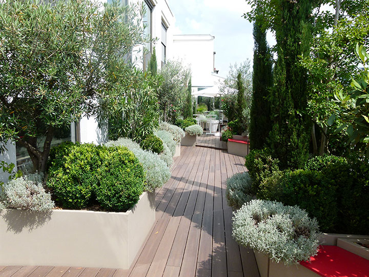 Opus Paysage-Paysagiste-Puzzle urbain-Terrasse - photo 1