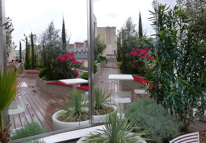 Opus Paysage-Paysagiste-Puzzle urbain-Terrasse - photo 1