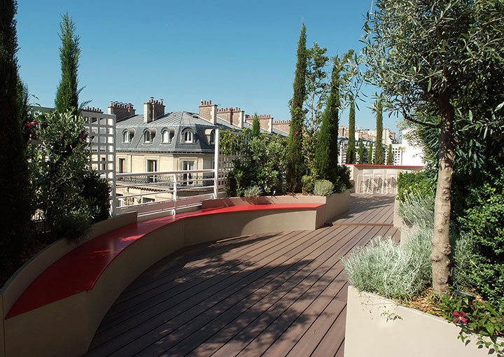 Opus Paysage-Paysagiste-Puzzle urbain-Terrasse - photo 2