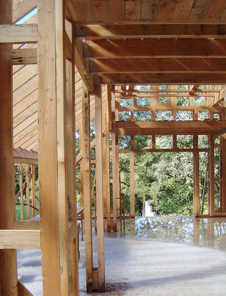 Dom Palatchi-Architecte d'intérieur - Décorateur-Etude pour une maison en ossature bois-Extérieur Maison - photo 4