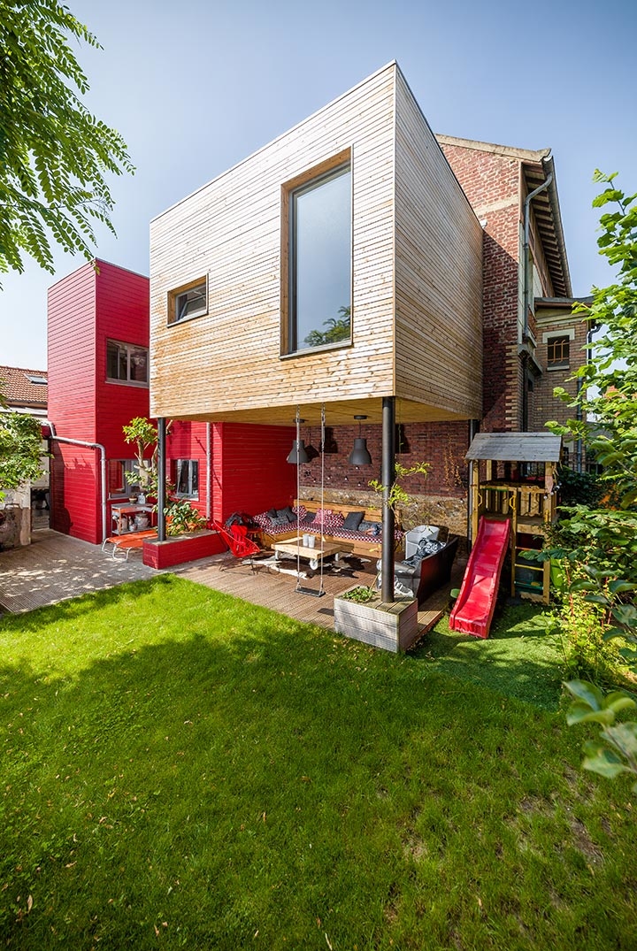 Agence Villebois-Architecte-Construction d'une maison ossature bois en IDF-Extérieur Maison - photo 1