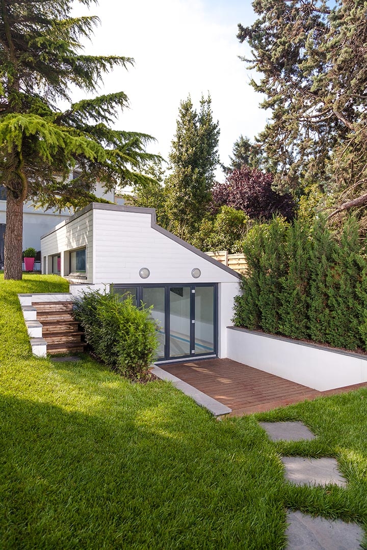 Agence Villebois-Architecte-Extension maison avec piscine interieure-Extérieur Maison - photo 4