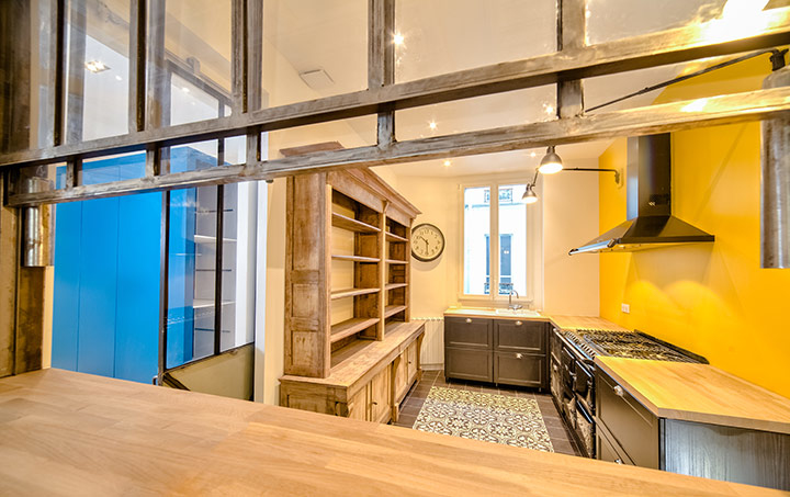 Agence Villebois-Architecte-Renovation d'un appartement à Paris-Cuisine - photo 3