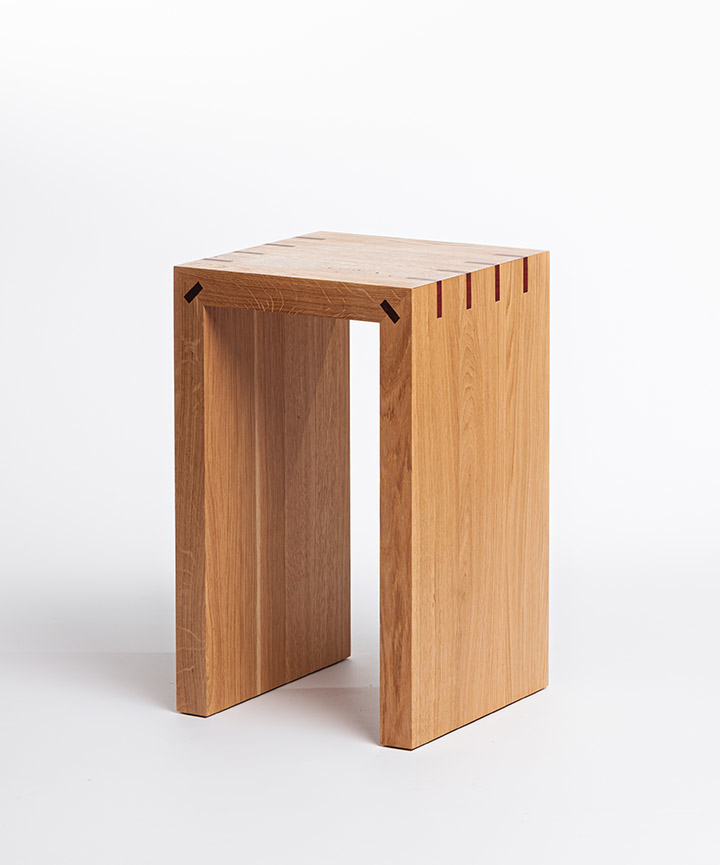 Villebois Créations-Designer - Concepteur d'Objet-Tabouret bois massif design contemporain-Salle de réunion - photo 3