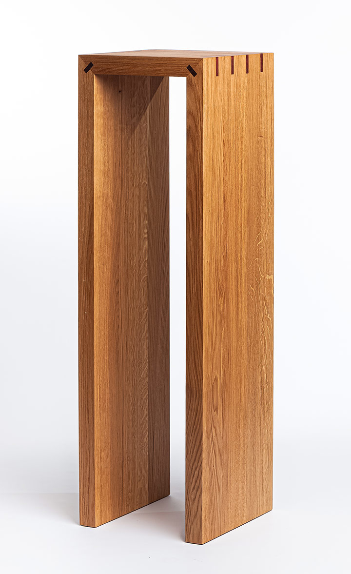 Villebois Créations-Designer - Concepteur d'Objet-Console bois massif design contemporain-Salle de réunion - photo 2