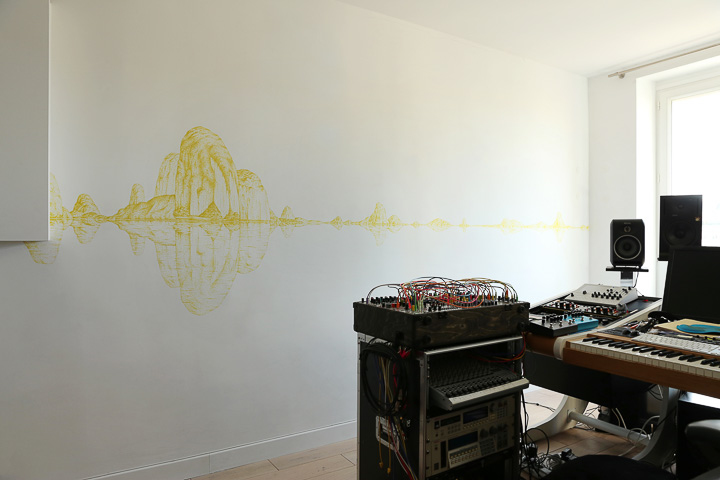 by R-Artiste peintre - Dessinateur-Horizon sonore, fresque contemporaine-0 - photo 2