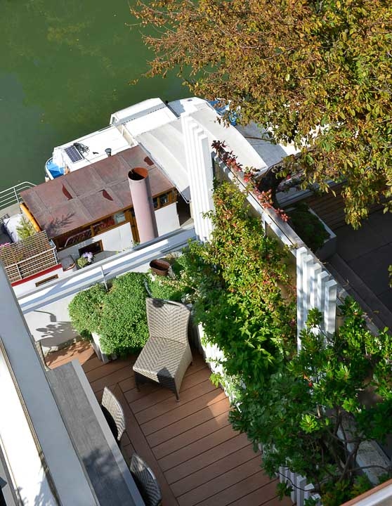 Opus Paysage-Paysagiste-Jardin paysager en bord de Seine : Le bateau Ivre-Jardin - photo 2