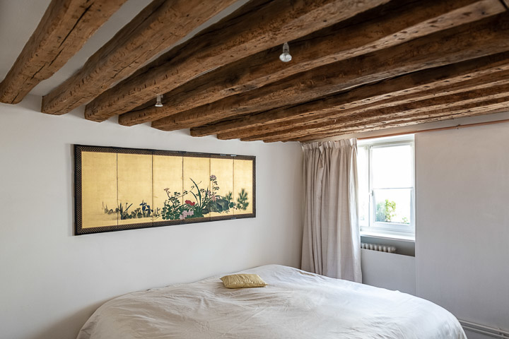 Dom Palatchi-Architecte d'intérieur - Décorateur-Renovation d'un appartement triplex à Paris-Chambre - photo 1