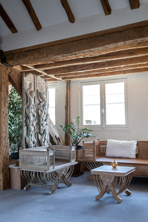 Dom Palatchi-Architecte d'intérieur - Décorateur-Renovation d'un appartement triplex à Paris-Salon & Séjour - photo 3