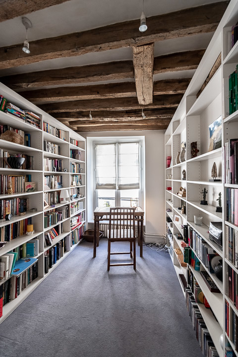 Dom Palatchi-Architecte d'intérieur - Décorateur-Renovation d'un appartement triplex à Paris-Bureau - photo 2