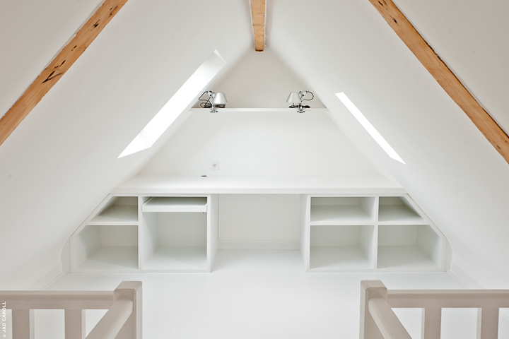 Caroline Champenois-Architecte d'intérieur - Décorateur-Rénovation d'un appartement avec mezzanine-Chambre - photo 2