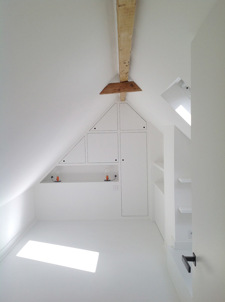 Caroline Champenois-Architecte d'intérieur - Décorateur-Rénovation d'un appartement avec mezzanine-Chambre - photo 3