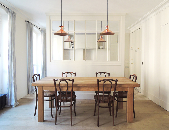 Caroline Champenois-Architecte d'intérieur - Décorateur-Un appartement parisien lumineux et élégant-Cuisine - photo 1