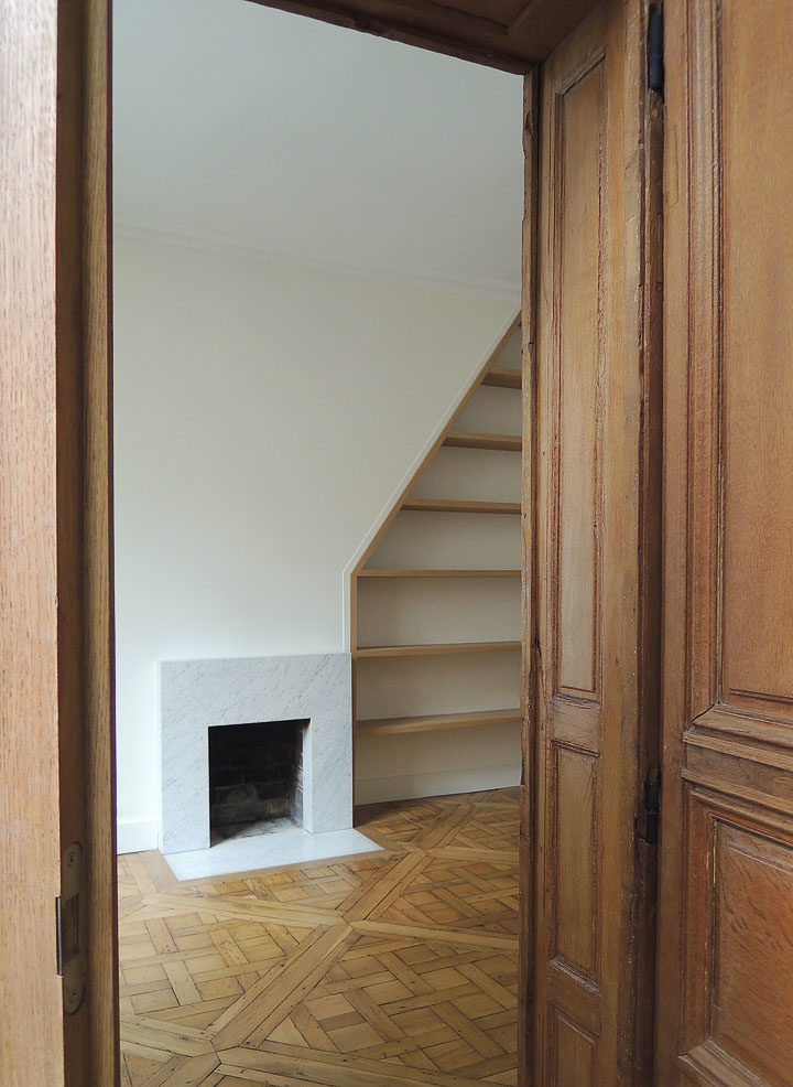 Caroline Champenois-Architecte d'intérieur - Décorateur-Renovation d'un appartement à Paris 6-Cave - photo 3