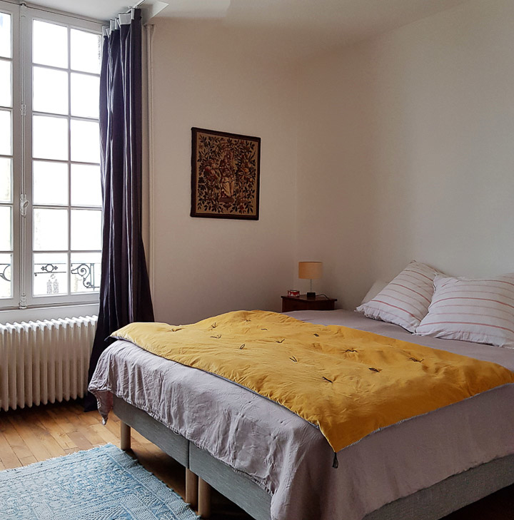 Passage Architecture-Architecte-Rénovation d'une maison de caractère dans l'Yonne-Chambre - photo 3