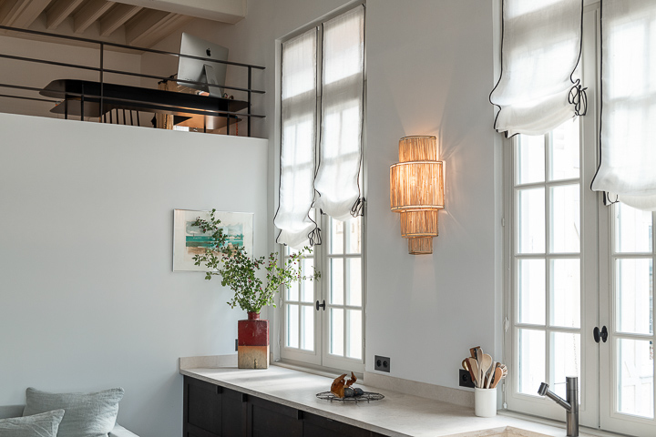 Caroline Champenois-Architecte d'intérieur - Décorateur-Renovation d'un appartement à Trouville-Cuisine - photo 1