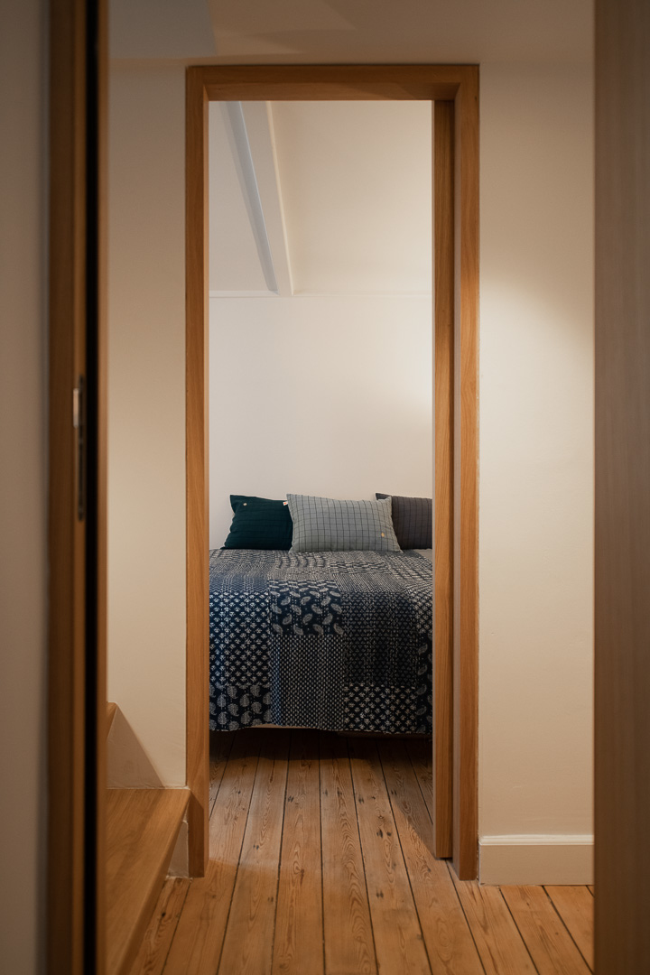 Caroline Champenois-Architecte d'intérieur - Décorateur-Renovation d'un appartement à Trouville-Chambre - photo 4
