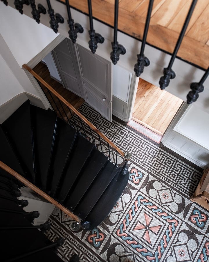 Passage Architecture-Architecte-Rénovation d'une maison de caractère dans l'Yonne-Escalier - Ascenseur - photo 4
