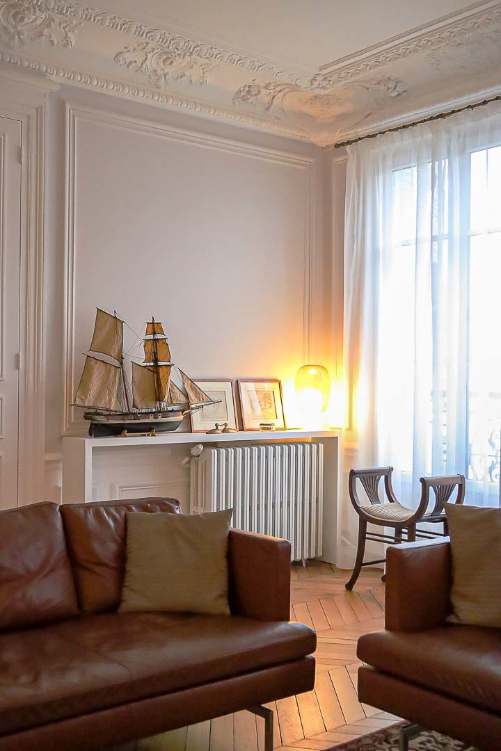 Passage Architecture-Architecte-Rénovation d'un appartement à Paris-Salon & Séjour - photo 1