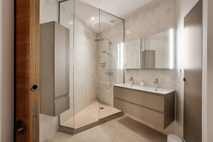 Passage Architecture-Architecte-Rénovation d'un appartement à Paris-Bain & Douche - photo 3