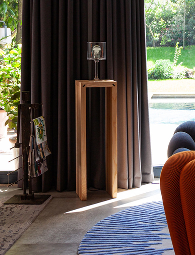 Villebois Créations-Designer - Concepteur d'Objet-Console bois massif design contemporain