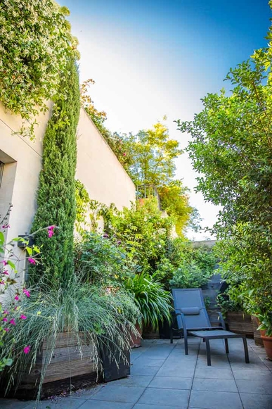 Opus Paysage-Paysagiste-Aménagement d'une terrasse à Paris