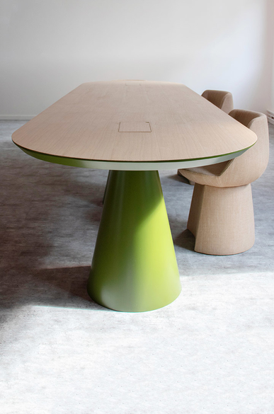 Gigi Design-Fabriquant - Agenceur - Menuisier - Ebeniste-Table design sur mesure Seventies