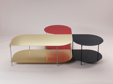 L'Alufacture-Mobilier en metal-Table basse metal