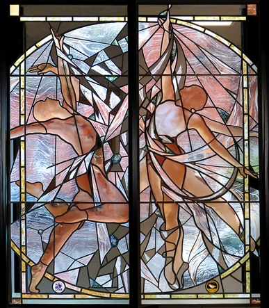 JLA Vitrail-Vitraux-Vitrail contemporain