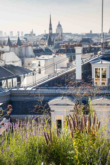 Opus Paysage-Paysagiste-Conception paysagère des terrasses du siège de Guerlain à Paris
