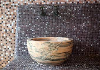 Joli hammam en mosaique - Arch & Home