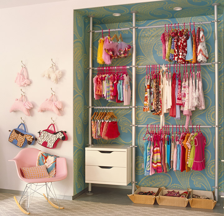 Chambre de princesse - dressing - Arch & Home