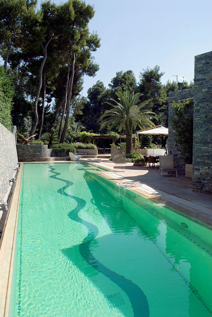 Piscine extérieure haut de gamme minérale - Arch & Home