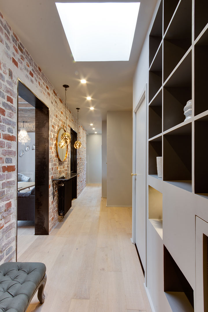 Design parquet blanchi - Projet Kierszbaum interieurs - Arch & Home