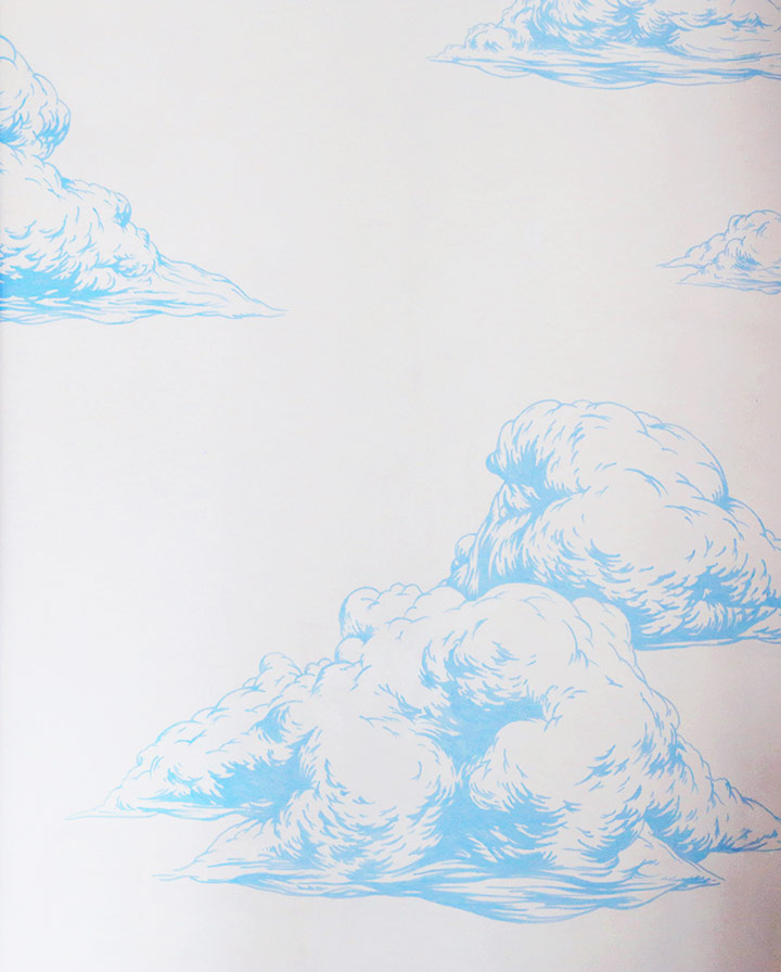 by R-Artiste peintre - Dessinateur-The Head in Clouds, une deco murale originale pour rêveur impénitent-0 - photo 1