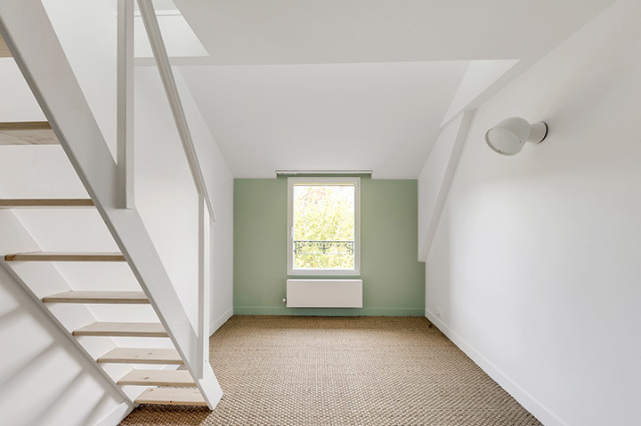 Passage Architecture-Architecte-Surelevation d'une maison en IDF-Chambre - photo 4