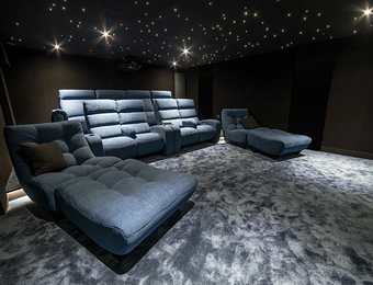 Ocinema-Domotique - Image - Son-Une salle de cinema privée, esprit spectacle